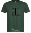 Men's T-Shirt DUB STEP bottle-green фото