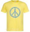 Men's T-Shirt PEACE cornsilk фото