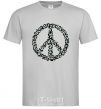 Men's T-Shirt PEACE grey фото