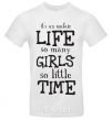 Men's T-Shirt IT'S AN UNFAIR LIFE... White фото