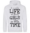 Men`s hoodie IT'S AN UNFAIR LIFE... sport-grey фото