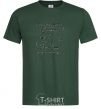 Men's T-Shirt BUY THE ELEPHANT bottle-green фото