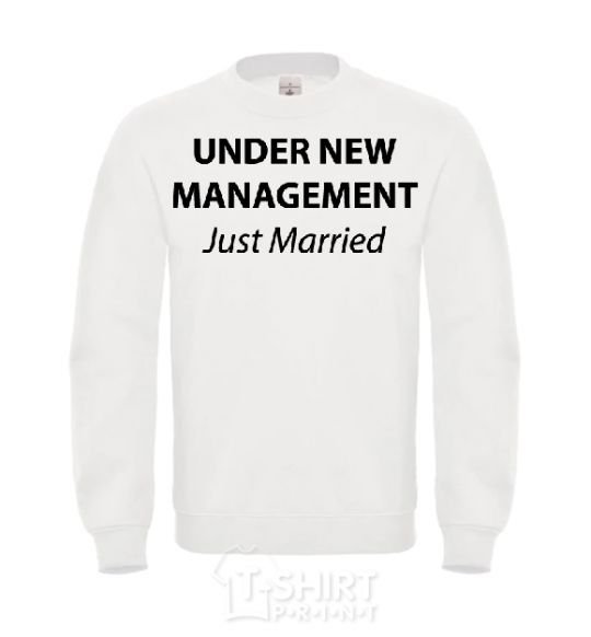 Sweatshirt UNDER NEW MANAGEMENT White фото