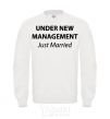 Sweatshirt UNDER NEW MANAGEMENT White фото