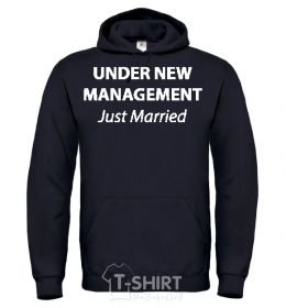 Men`s hoodie UNDER NEW MANAGEMENT black фото