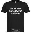 Men's T-Shirt UNDER NEW MANAGEMENT black фото