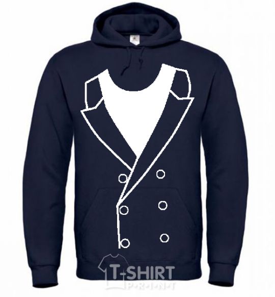 Men`s hoodie SPIKE-TAIL navy-blue фото