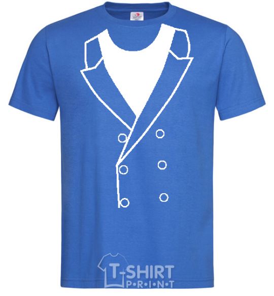 Men's T-Shirt SPIKE-TAIL royal-blue фото