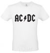 Men's T-Shirt AC/DC White фото