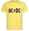 Men's T-Shirt AC/DC cornsilk фото