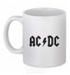 Ceramic mug AC/DC White фото