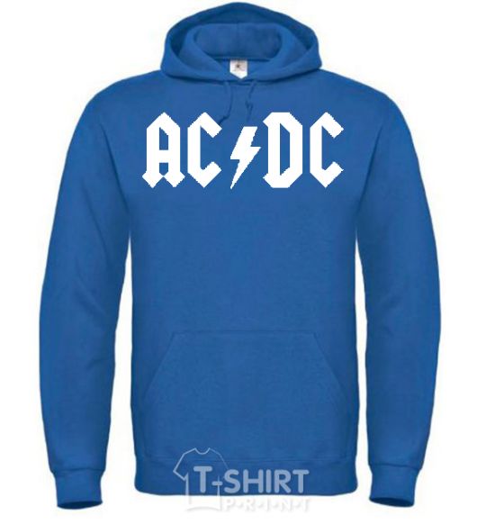 Men`s hoodie AC/DC royal фото
