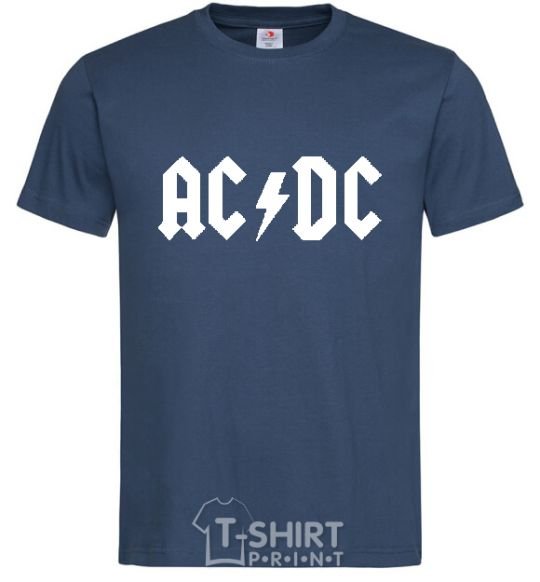 Men's T-Shirt AC/DC navy-blue фото