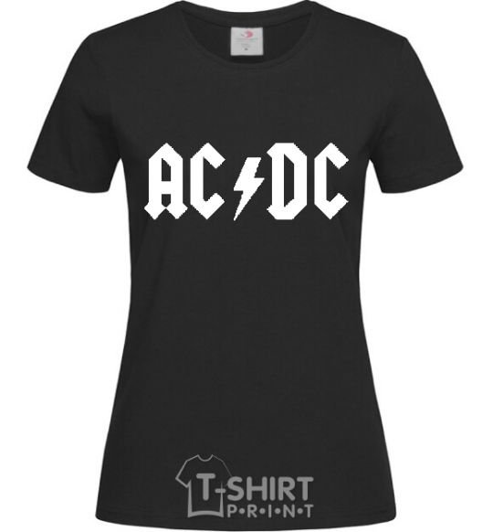 Женская футболка AC/DC Черный фото