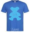 Men's T-Shirt HUSBAND royal-blue фото