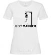 Женская футболка JUST MARRIED STIFLER Белый фото