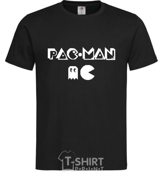 Men's T-Shirt PAC MAN black фото