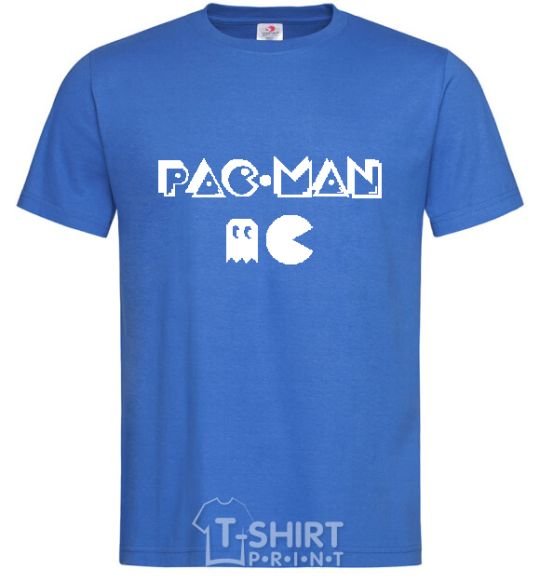 Мужская футболка PAC MAN Ярко-синий фото