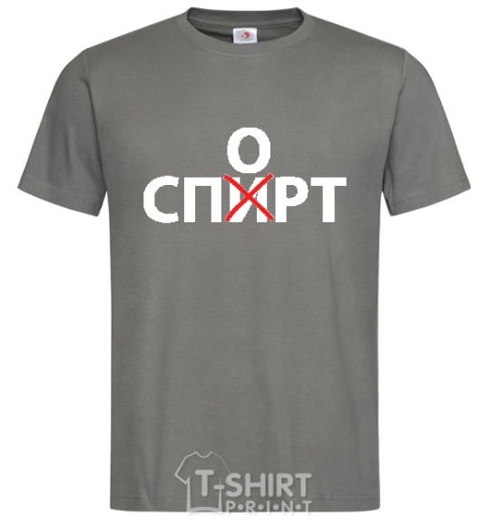Men's T-Shirt SPORTS dark-grey фото