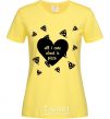 Women's T-shirt ALL I CARE ABOUT IS... cornsilk фото