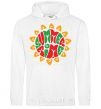 Men`s hoodie SUMMERTIME White фото