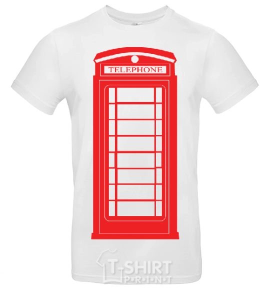 Men's T-Shirt TELEPHONE White фото