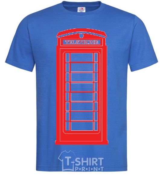 Men's T-Shirt TELEPHONE royal-blue фото