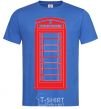 Men's T-Shirt TELEPHONE royal-blue фото