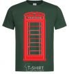 Men's T-Shirt TELEPHONE bottle-green фото