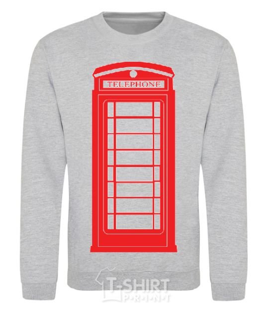 Sweatshirt TELEPHONE sport-grey фото