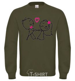 Sweatshirt GROOM KISSES THE BRIDE sand фото