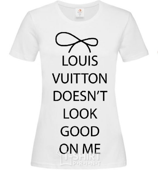 Женская футболка LOUIS VUITTON Белый фото