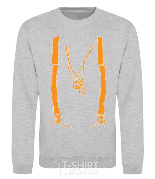 Sweatshirt SUPPLIES sport-grey фото