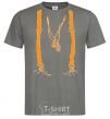 Men's T-Shirt SUPPLIES dark-grey фото