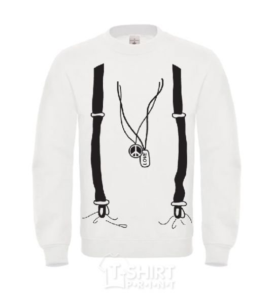 Sweatshirt SUPPLIES White фото