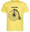 Men's T-Shirt TRAVEL. cornsilk фото