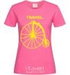 Women's T-shirt TRAVEL. heliconia фото