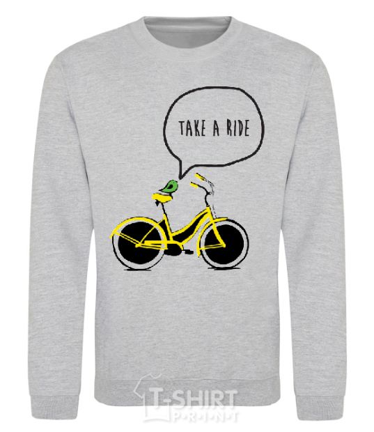 Sweatshirt TAKE A RIDE sport-grey фото