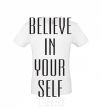 Men's T-Shirt BELIEVE IN YOURSELF White фото