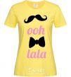 Women's T-shirt OOH LALA cornsilk фото