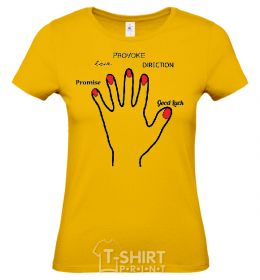 Women's T-shirt PROMICE LOVE PROVOKE.... cornsilk фото