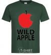 Men's T-Shirt WILD APPLE bottle-green фото