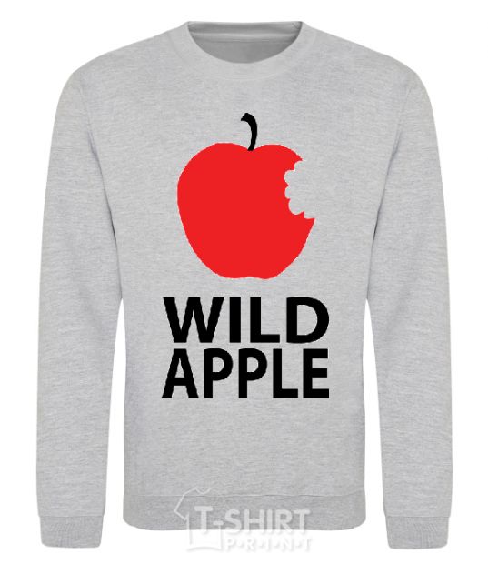 Sweatshirt WILD APPLE sport-grey фото