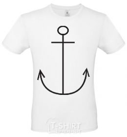 Men's T-Shirt ANCHOR White фото