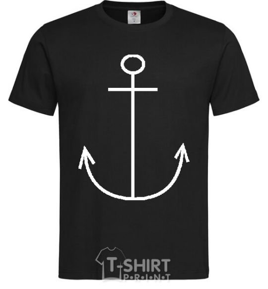 Men's T-Shirt ANCHOR black фото