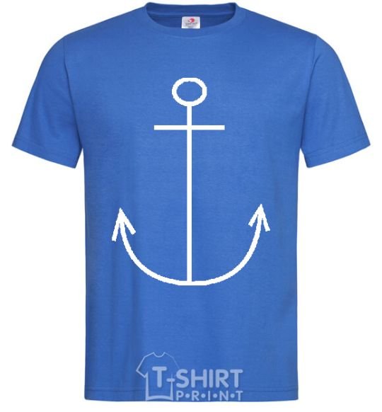 Men's T-Shirt ANCHOR royal-blue фото