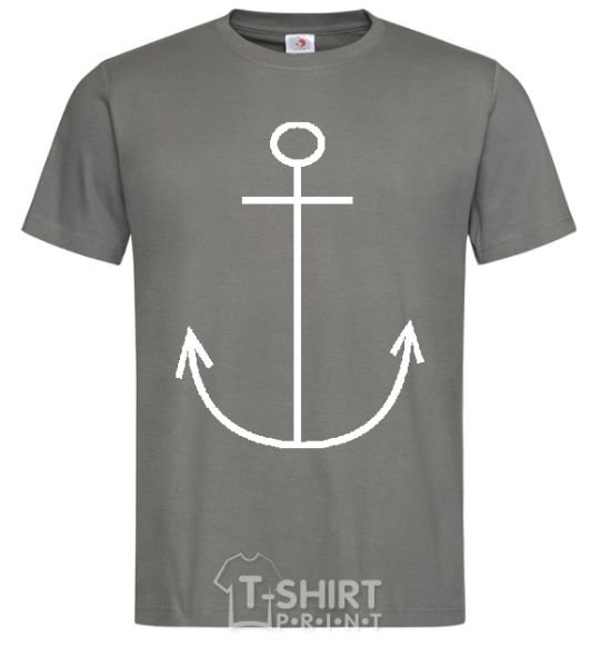 Men's T-Shirt ANCHOR dark-grey фото