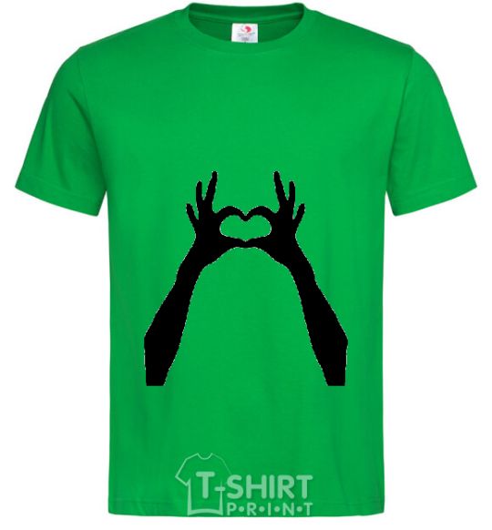 Men's T-Shirt HANDS kelly-green фото