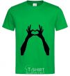 Men's T-Shirt HANDS kelly-green фото