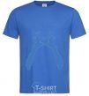 Men's T-Shirt HANDS royal-blue фото